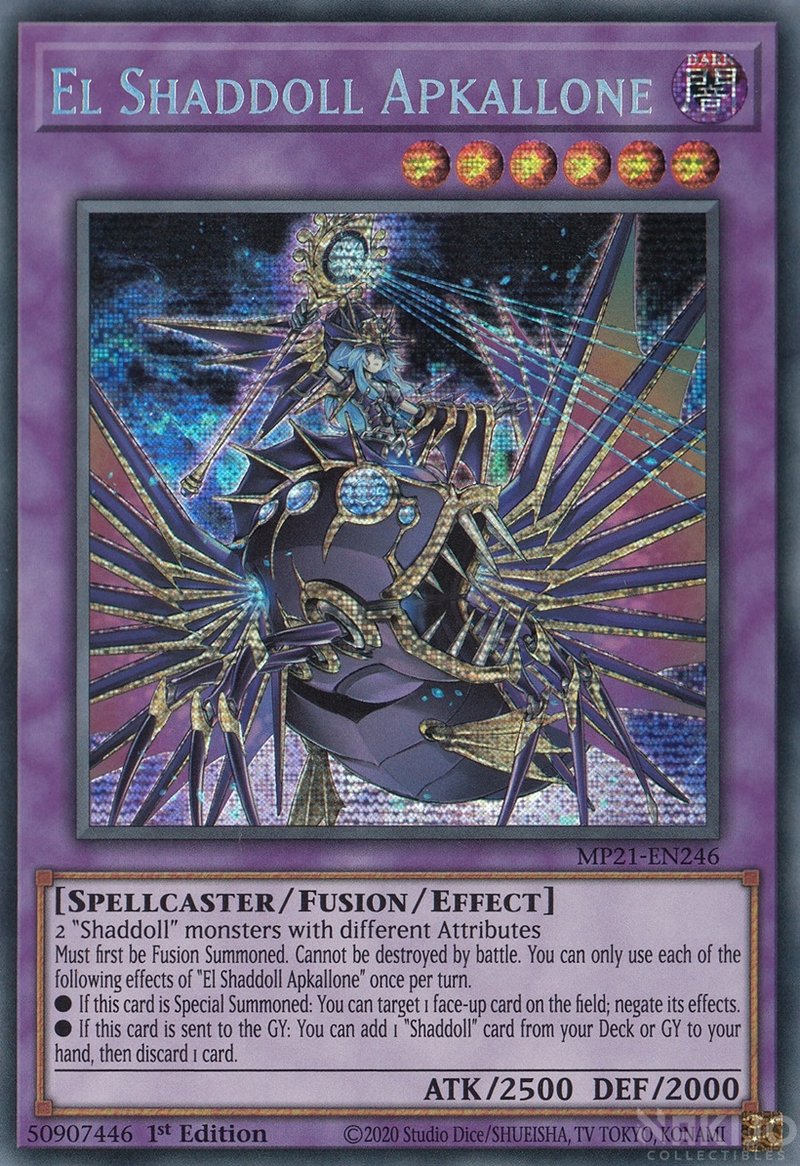 El Shaddoll Apkallone [MP21-EN246] Prismatic Secret Rare | Rock City Comics