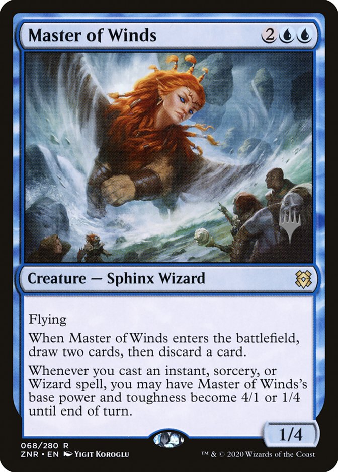 Master of Winds (Promo Pack) [Zendikar Rising Promos] | Rock City Comics