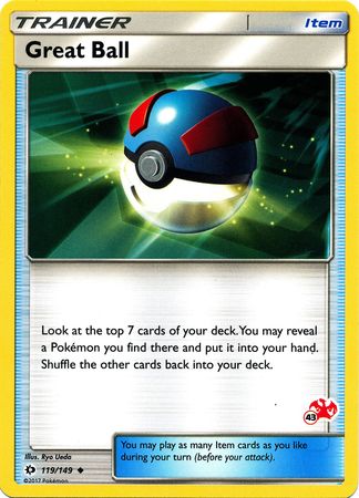 Great Ball (119/149) (Charizard Stamp #43) [Battle Academy 2020] | Rock City Comics