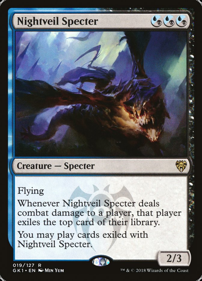 Nightveil Specter [Guilds of Ravnica Guild Kit] | Rock City Comics