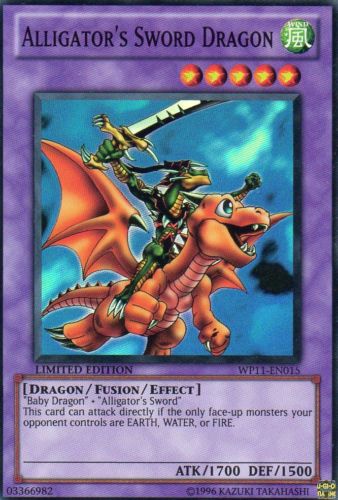 Alligator's Sword Dragon [WP11-EN015] Super Rare | Rock City Comics