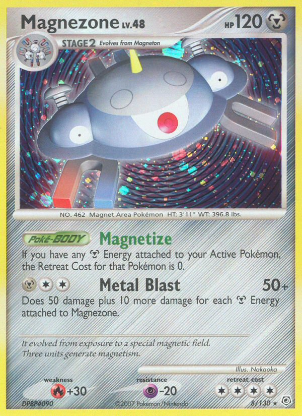 Magnezone (8/130) [Diamond & Pearl: Base Set] | Rock City Comics