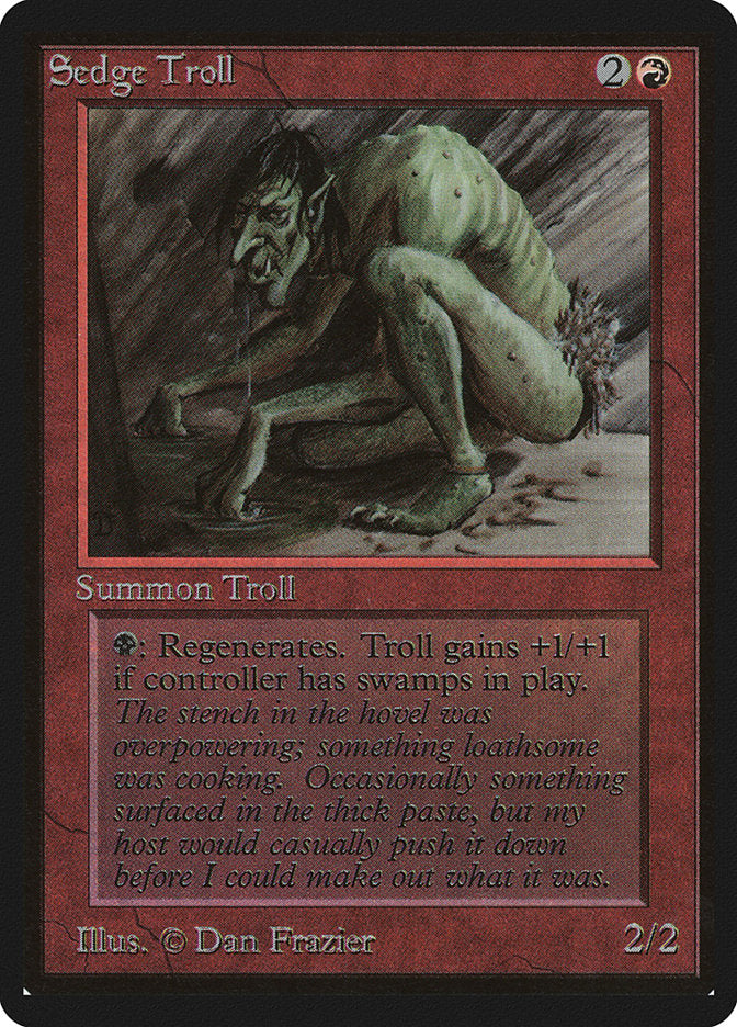 Sedge Troll [Limited Edition Beta] | Rock City Comics