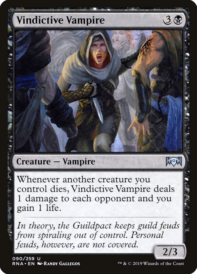 Vindictive Vampire [Ravnica Allegiance] | Rock City Comics