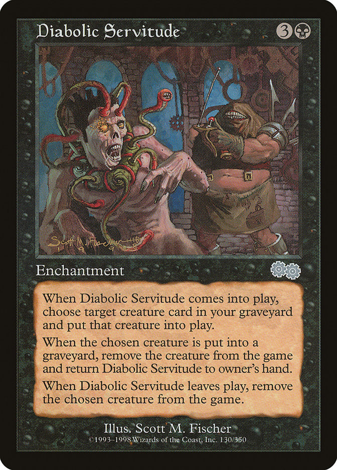 Diabolic Servitude [Urza's Saga] | Rock City Comics