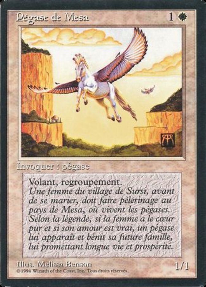 Mesa Pegasus [Foreign Black Border] | Rock City Comics