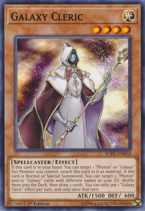 Galaxy Cleric [SOFU-EN010] Common | Rock City Comics