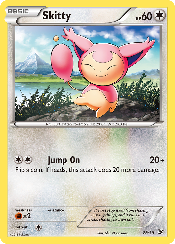 Skitty (28/39) [XY: Kalos Starter Set] | Rock City Comics