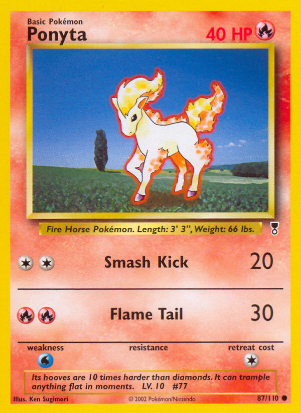 Ponyta (87/110) [Legendary Collection] | Rock City Comics