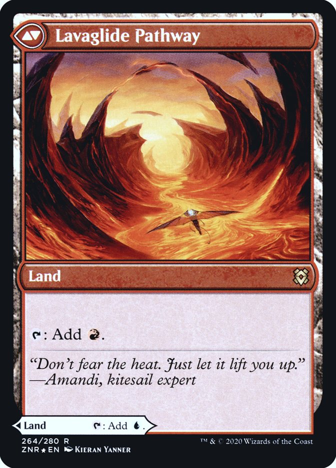 Riverglide Pathway // Lavaglide Pathway [Zendikar Rising Prerelease Promos] | Rock City Comics
