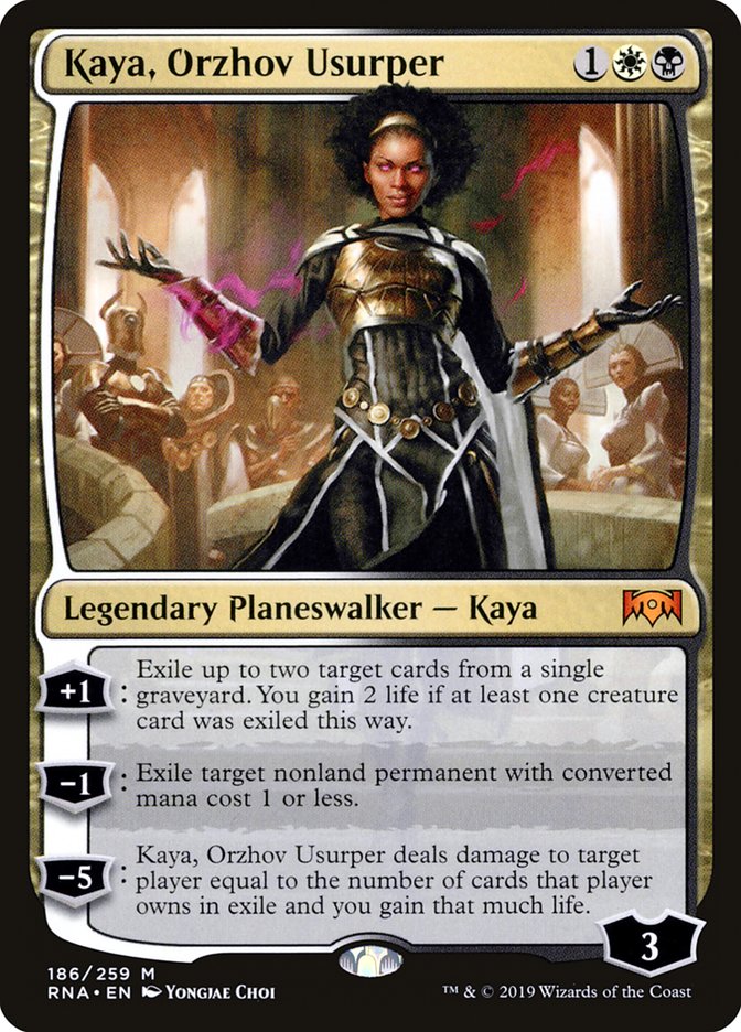 Kaya, Orzhov Usurper [Ravnica Allegiance] | Rock City Comics