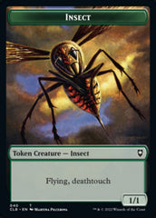 Spider // Insect Double-sided Token [Commander Legends: Battle for Baldur's Gate Tokens] | Rock City Comics