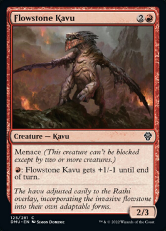 Flowstone Kavu [Dominaria United] | Rock City Comics