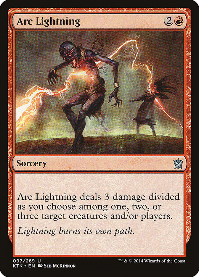 Arc Lightning [Khans of Tarkir] | Rock City Comics