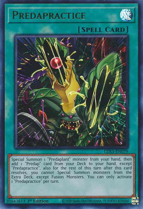 Predapractice [LDS3-EN079] Ultra Rare | Rock City Comics