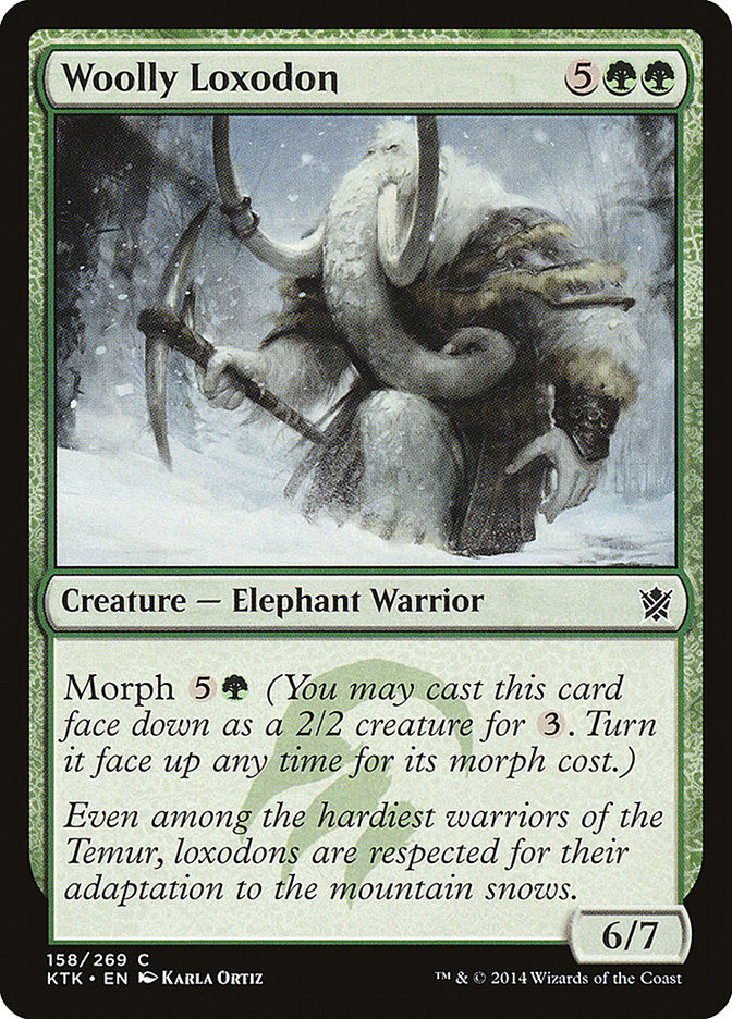 Woolly Loxodon [Khans of Tarkir] | Rock City Comics