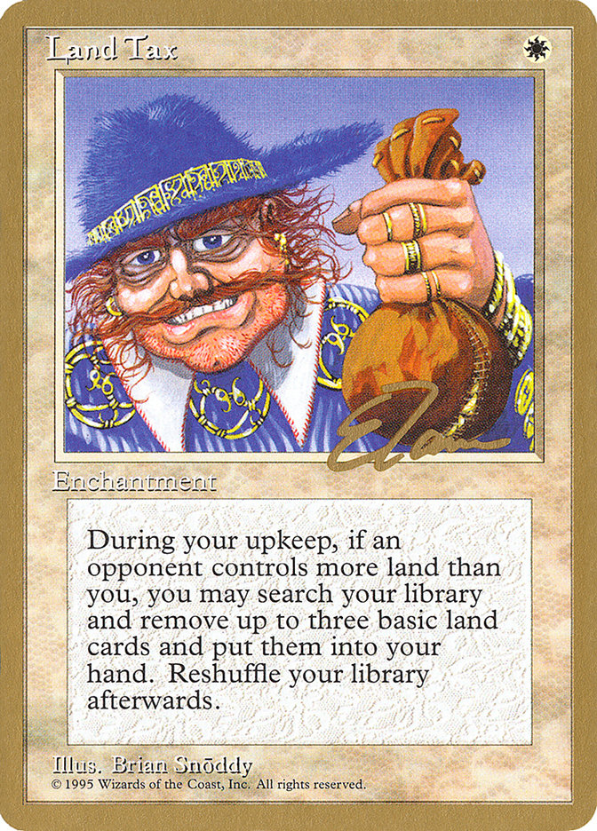 Land Tax (Eric Tam) [Pro Tour Collector Set] | Rock City Comics