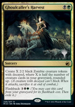 Ghoulcaller's Harvest (Promo Pack) [Innistrad: Midnight Hunt Promos] | Rock City Comics