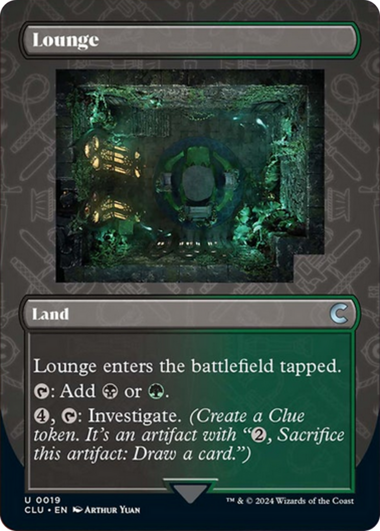 Lounge (Borderless) [Ravnica: Clue Edition] | Rock City Comics
