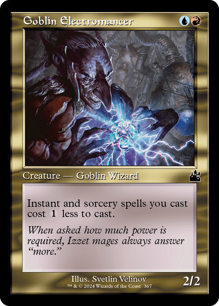 Goblin Electromancer (Retro Frame) [Ravnica Remastered] | Rock City Comics