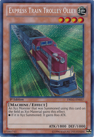 Express Train Trolley Olley [DRLG-EN037] Secret Rare | Rock City Comics