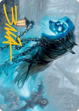 Nebelgast Intruder Art Card (Gold-Stamped Signature) [Innistrad: Midnight Hunt Art Series] | Rock City Comics