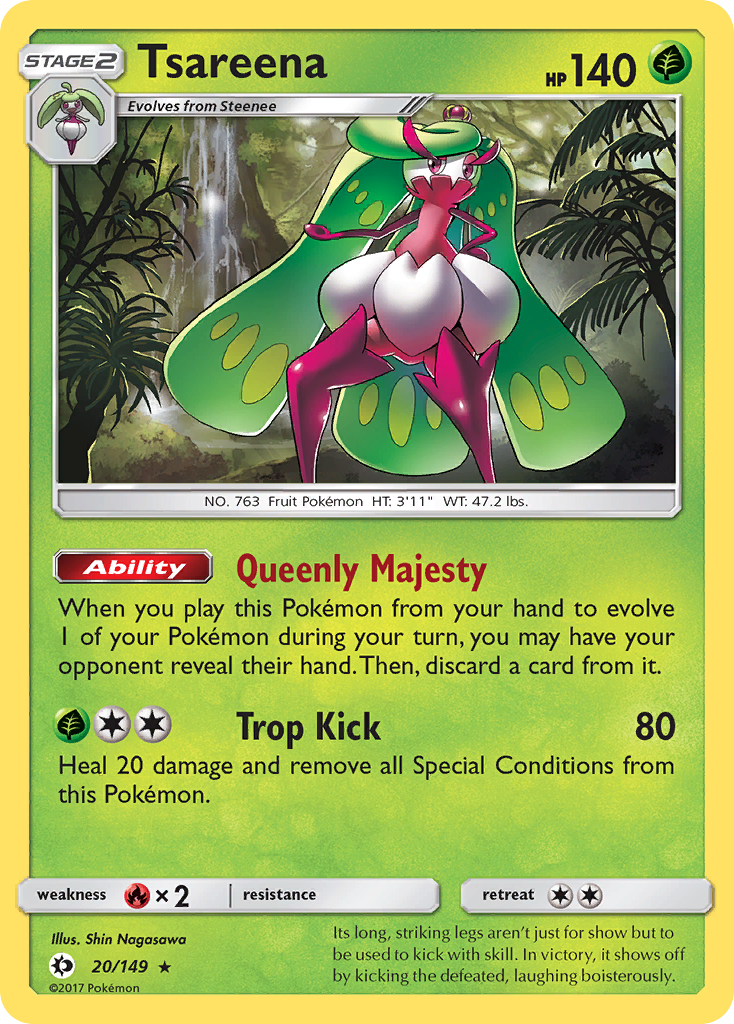 Tsareena (20/149) [Sun & Moon: Base Set] | Rock City Comics