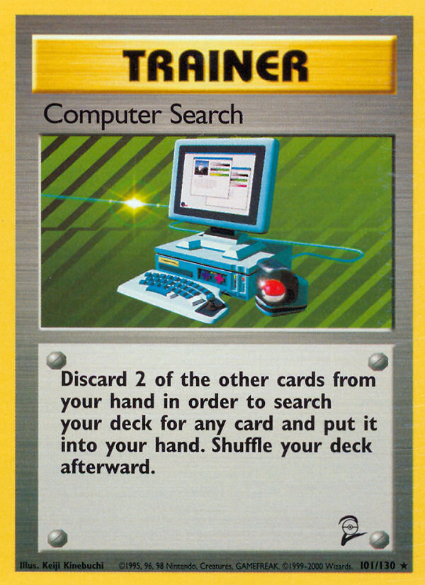 Computer Search (101/130) [Base Set 2] | Rock City Comics