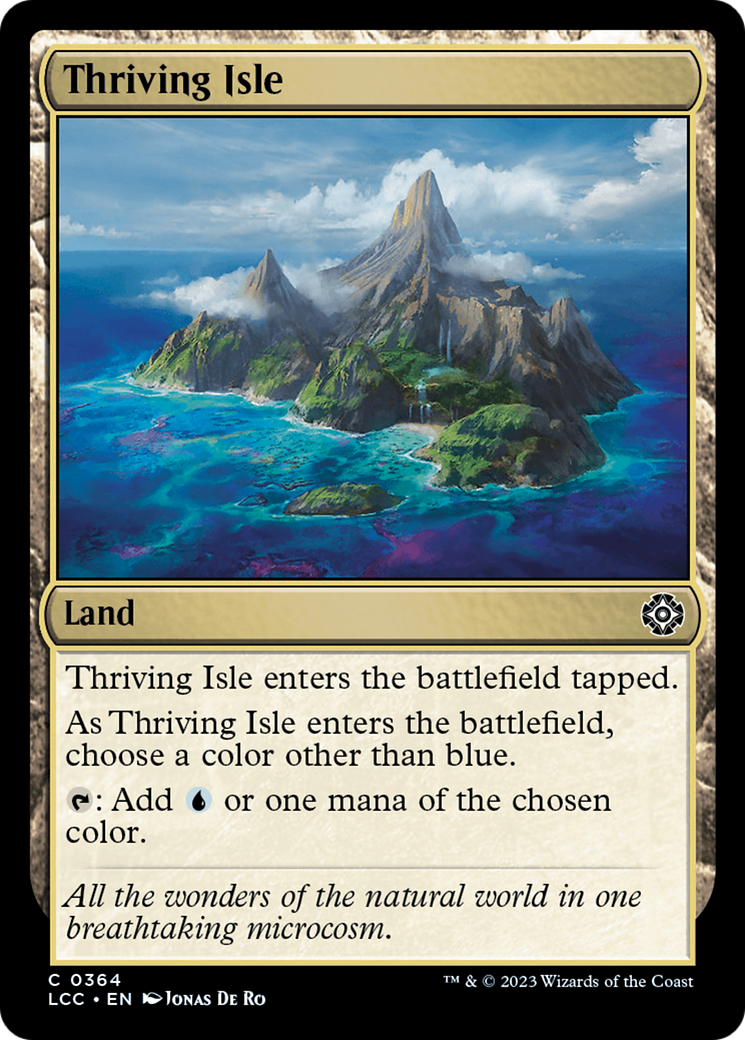 Thriving Isle [The Lost Caverns of Ixalan Commander] | Rock City Comics