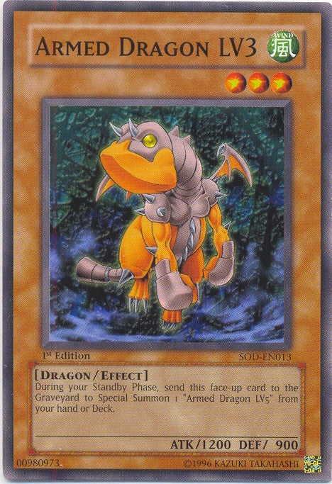 Armed Dragon LV3 [SOD-EN013] Common | Rock City Comics