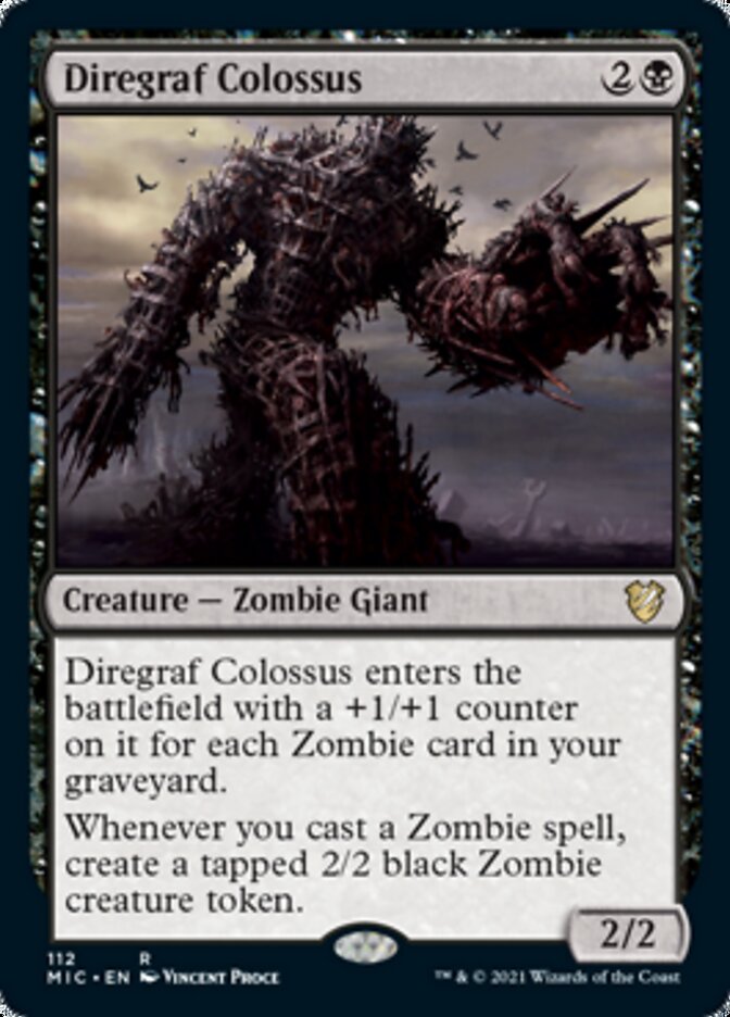 Diregraf Colossus [Innistrad: Midnight Hunt Commander] | Rock City Comics