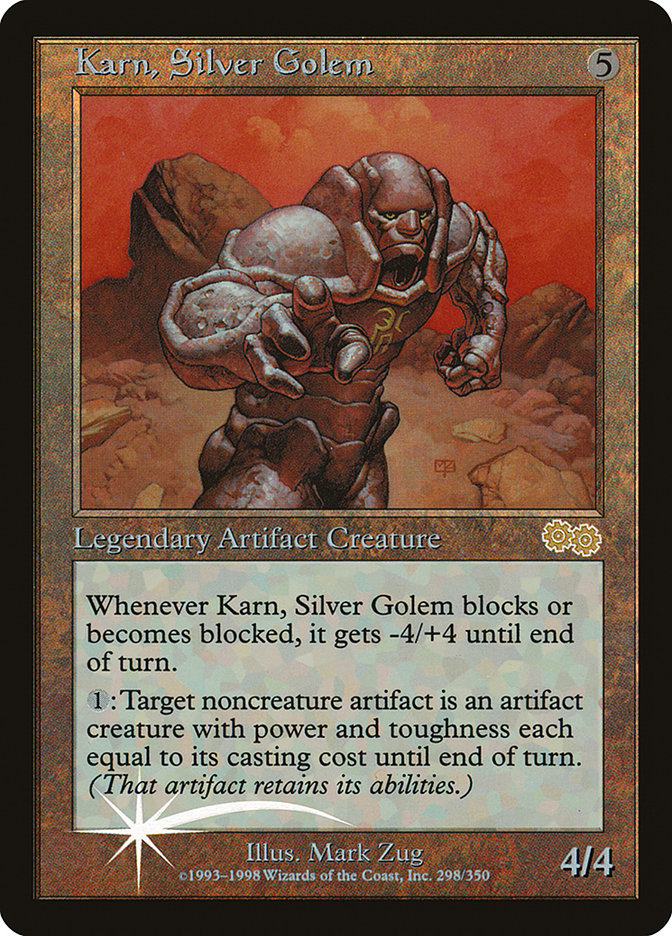 Karn, Silver Golem [Arena League 1999] | Rock City Comics