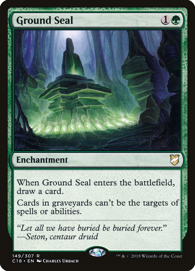 Ground Seal [Commander 2018] | Rock City Comics