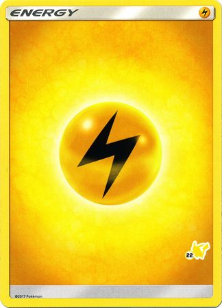 Lightning Energy (Pikachu Stamp #22) [Battle Academy 2020] | Rock City Comics