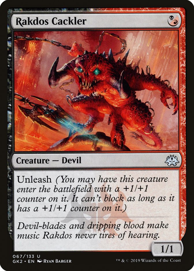 Rakdos Cackler [Ravnica Allegiance Guild Kit] | Rock City Comics