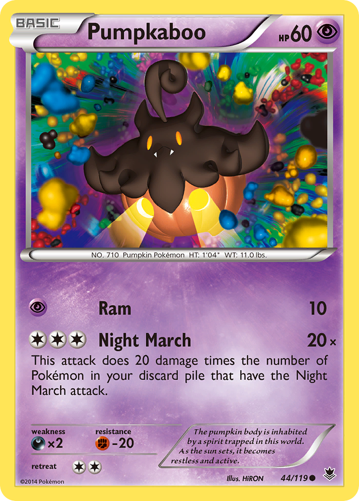 Pumpkaboo (44/119) [XY: Phantom Forces] | Rock City Comics