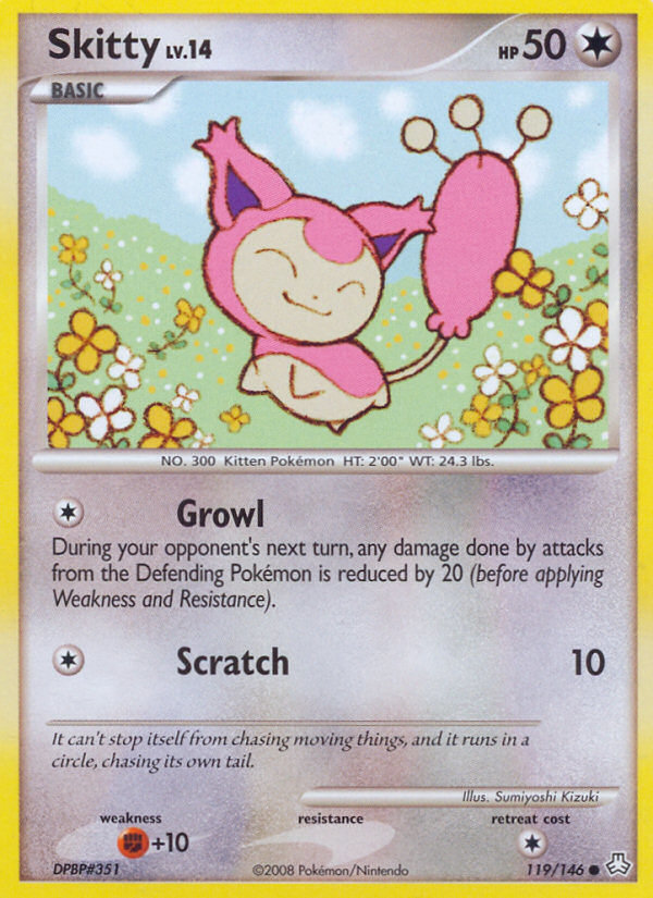 Skitty (119/146) [Diamond & Pearl: Legends Awakened] | Rock City Comics