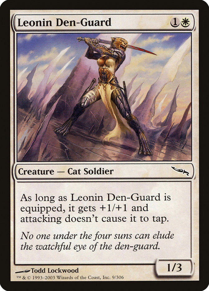 Leonin Den-Guard [Mirrodin] | Rock City Comics