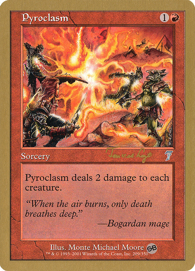 Pyroclasm (Tom van de Logt) (SB) [World Championship Decks 2001] | Rock City Comics