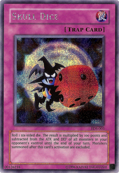 Skull Dice [EDS-003] Secret Rare | Rock City Comics