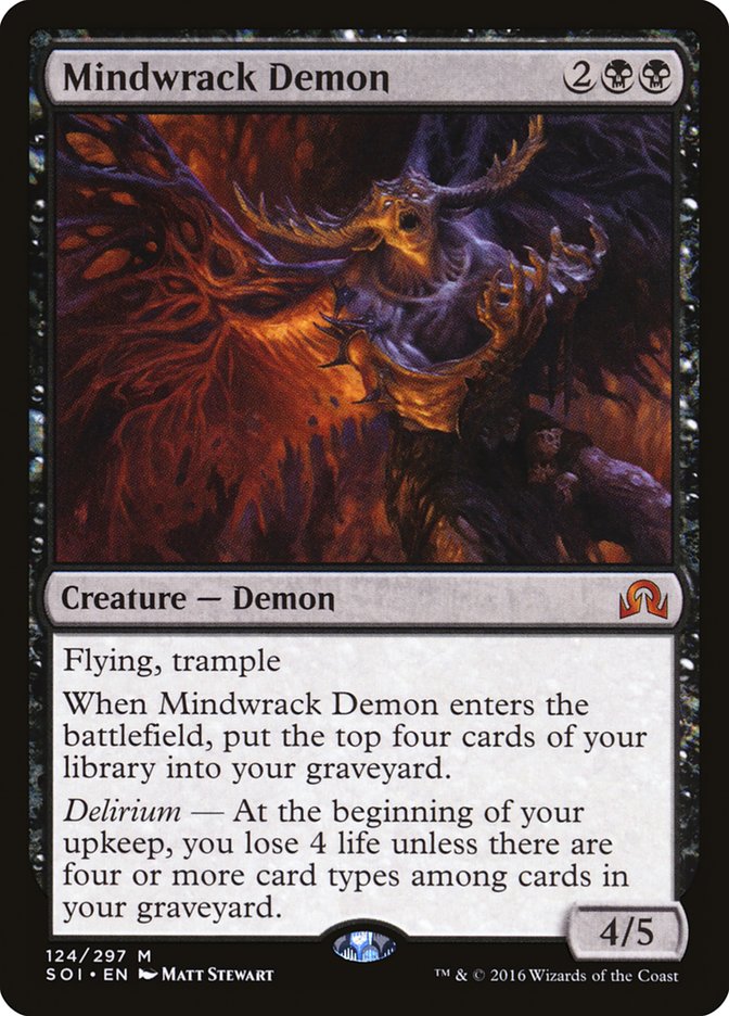 Mindwrack Demon [Shadows over Innistrad] | Rock City Comics