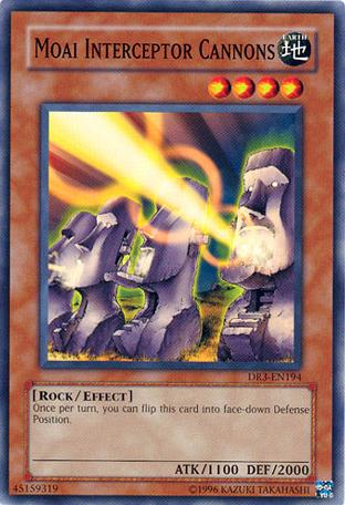 Moai Interceptor Cannons [DR3-EN194] Common | Rock City Comics