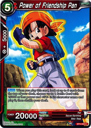 Power of Friendship Pan [BT4-009] | Rock City Comics