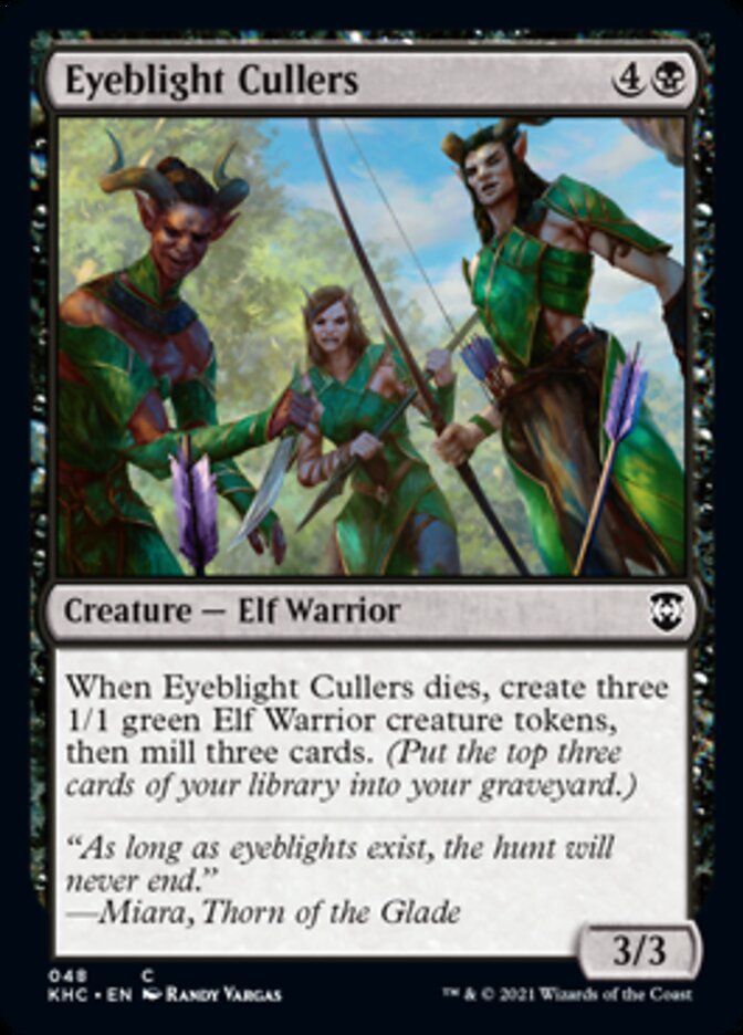 Eyeblight Cullers [Kaldheim Commander] | Rock City Comics