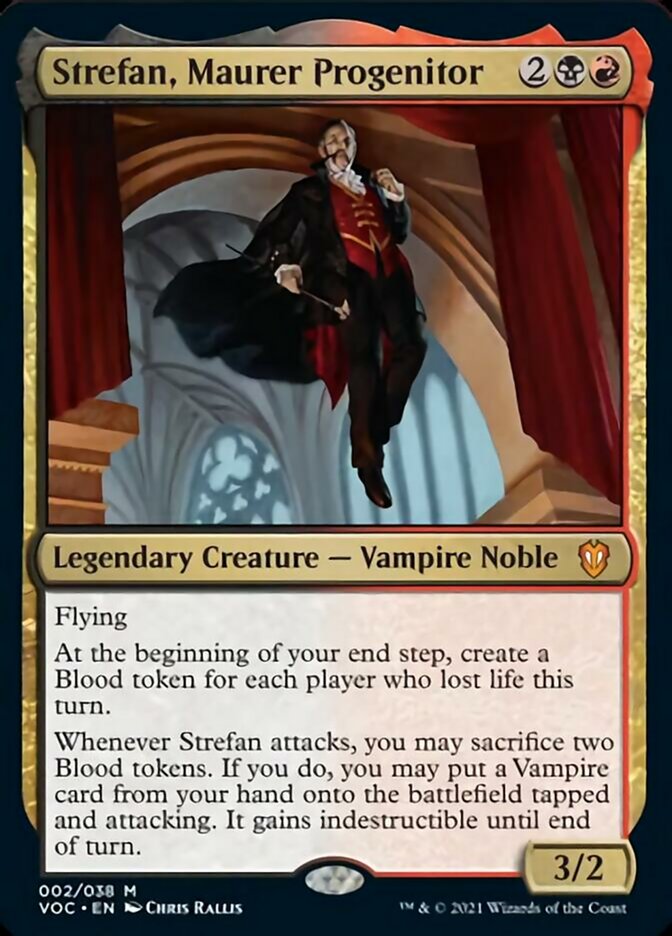 Strefan, Maurer Progenitor [Innistrad: Crimson Vow Commander] | Rock City Comics