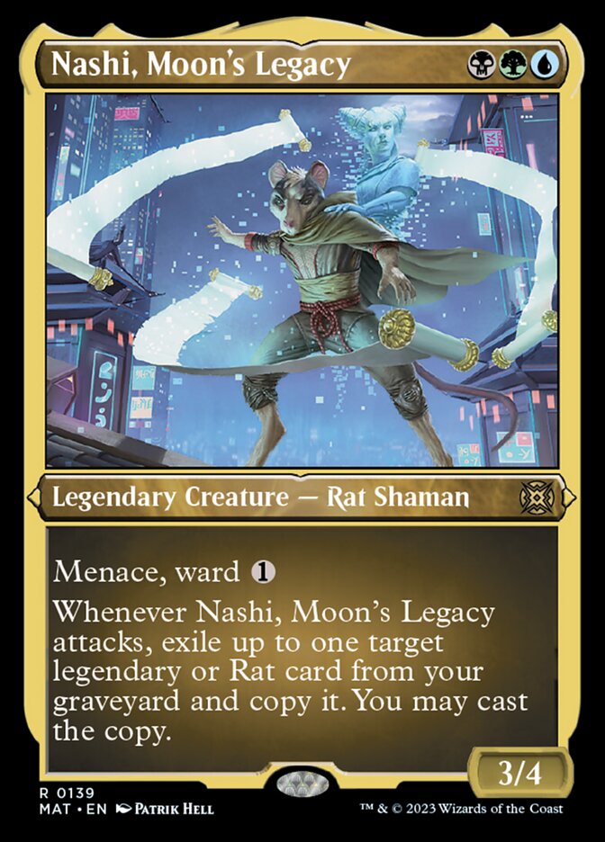 Nashi, Moon's Legacy (Foil Etched) [March of the Machine: The Aftermath] | Rock City Comics