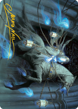 Patrician Geist Art Card (Gold-Stamped Signature) [Innistrad: Midnight Hunt Art Series] | Rock City Comics