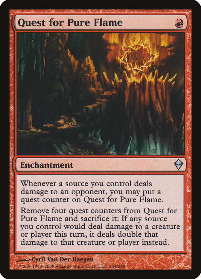 Quest for Pure Flame [Zendikar] | Rock City Comics