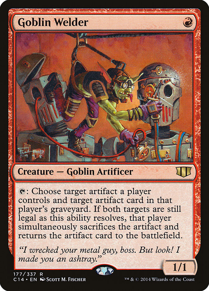 Goblin Welder [Commander 2014] | Rock City Comics