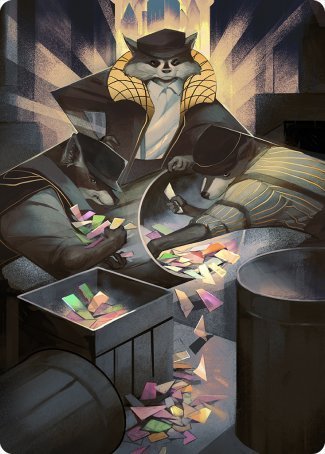 Masked Bandits Art Card [Streets of New Capenna Art Series] | Rock City Comics